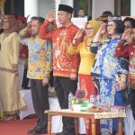 Wakil Bupati Bartim Hadiri Hut Kabupaten Gunung Mas