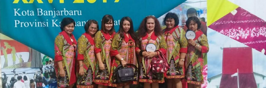 Ketua TP PKK Bartim Kunjungi Pameran Pada Momentum HARGANAS XXVI 2019