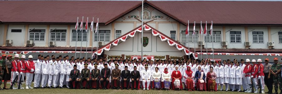 Bupati Bartim Pimpin Upacara Hut RI Ke 74 Tahun