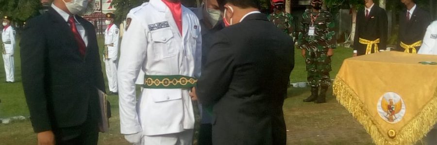 BUPATI BARTIM KUKUHKAN 36 ANGGOTA PASKIBRAKA