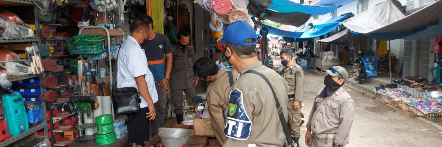 BANYAK PEDAGANG “BANDEL”, PASANG MASKER DIDAGU