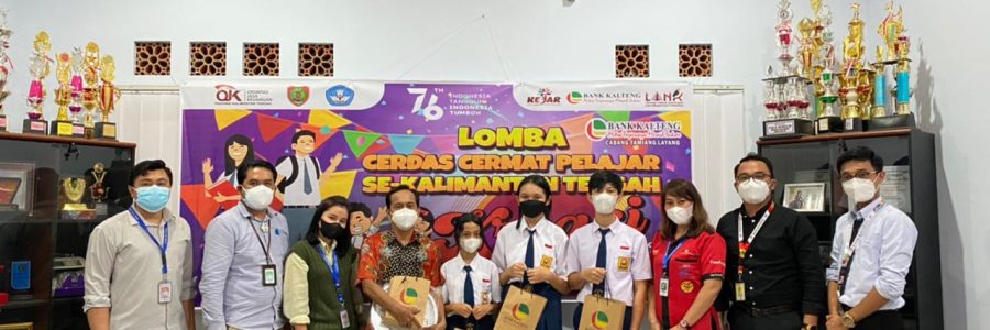 SMPN 1 TAMIANG LAYANG JUARA 3 SE-KALTENG LOMBA CERDAS CERMAT KREASI 2021