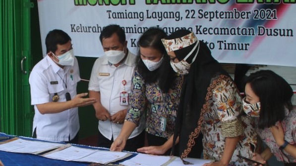 RESMIKAN TPS3R DI MUNSIT, BUPATI MINTA DIBANGUNKAN DI AMPAH