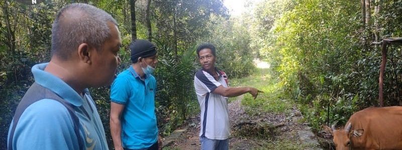 BERKOLABORASI, BPP PAJU EPAT & BALAI PUSKESWAN CEK KESEHATAN TERNAK