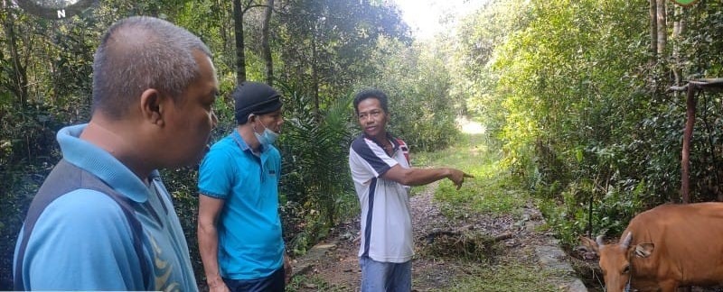 BERKOLABORASI, BPP PAJU EPAT & BALAI PUSKESWAN CEK KESEHATAN TERNAK