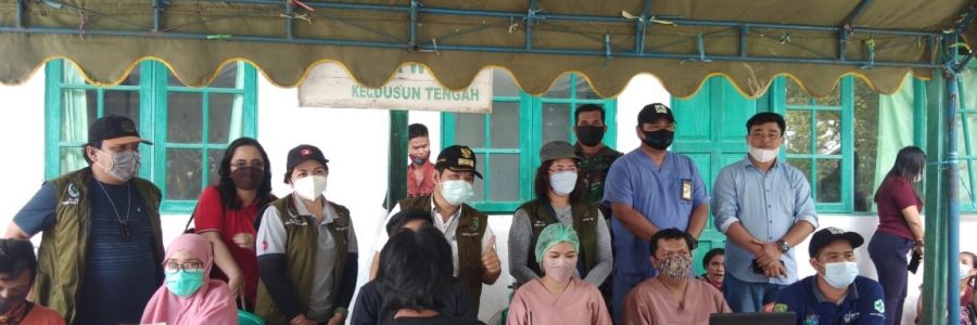 GENJOT PELAKSANAAN VAKSINASI, BUPATI BARTIM TARGETKAN 1000 DOSIS PERHARI