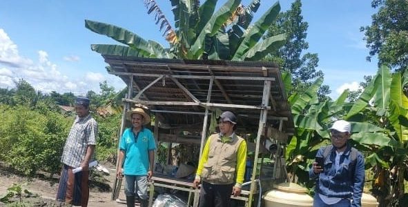 BPP PAJU EPAT AWASI PEMBUATAN TANGGUL DAN IDENTIFIKASI ORGANISME PENGGANGGU TANAMAN