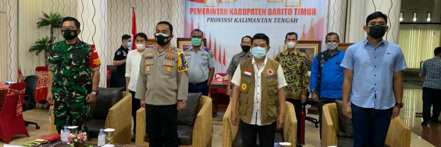 BUPATI BARTIM IKUTI RAKOR PENANGGULANGAN BANJIR