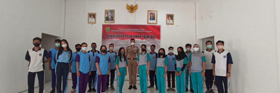 DISBUDPARPORA ADAKAN BIMBINGAN DAN PELATIHAN SEKOLAH KEDINASAN