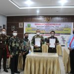 PEMERINTAH KECAMATAN DAN DESA SE KECAMATAN PEMATANG KARAU TEKEN MoU DENGAN KAJARI BARTIM
