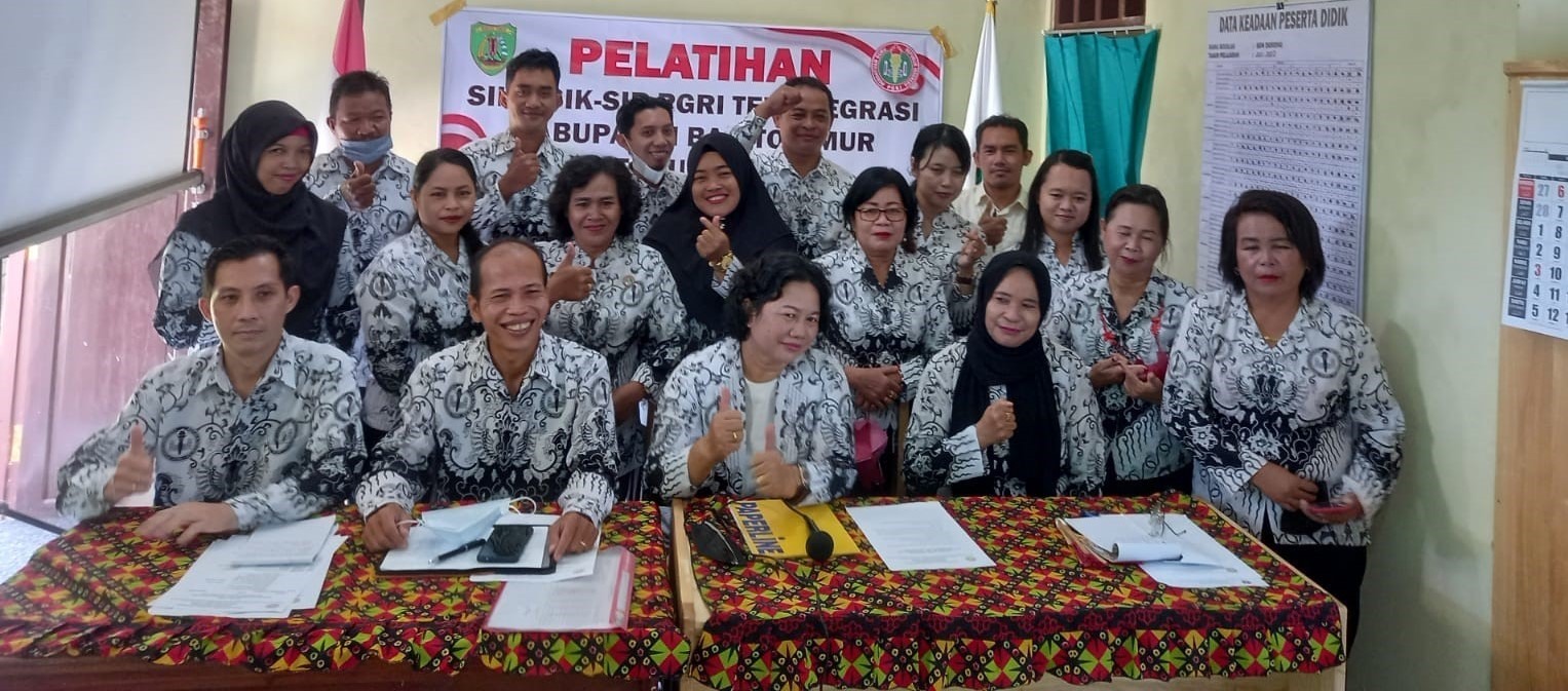 PGRI KABUPATEN BARITO TIMUR LAKSANAKAN PELATIHAN SIK-ASIK-SIP TERINTEGRASI