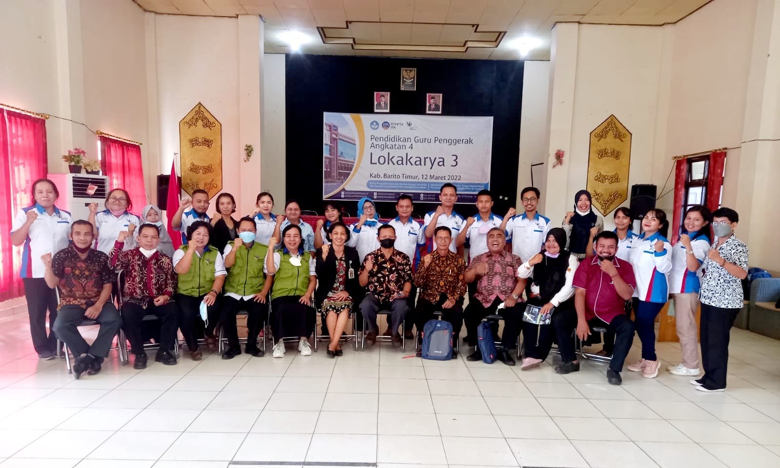 LOKAKARYA 3 PGP ANGKATAN 4 KABUPATEN BARITO TIMUR BERJALAN LANCAR