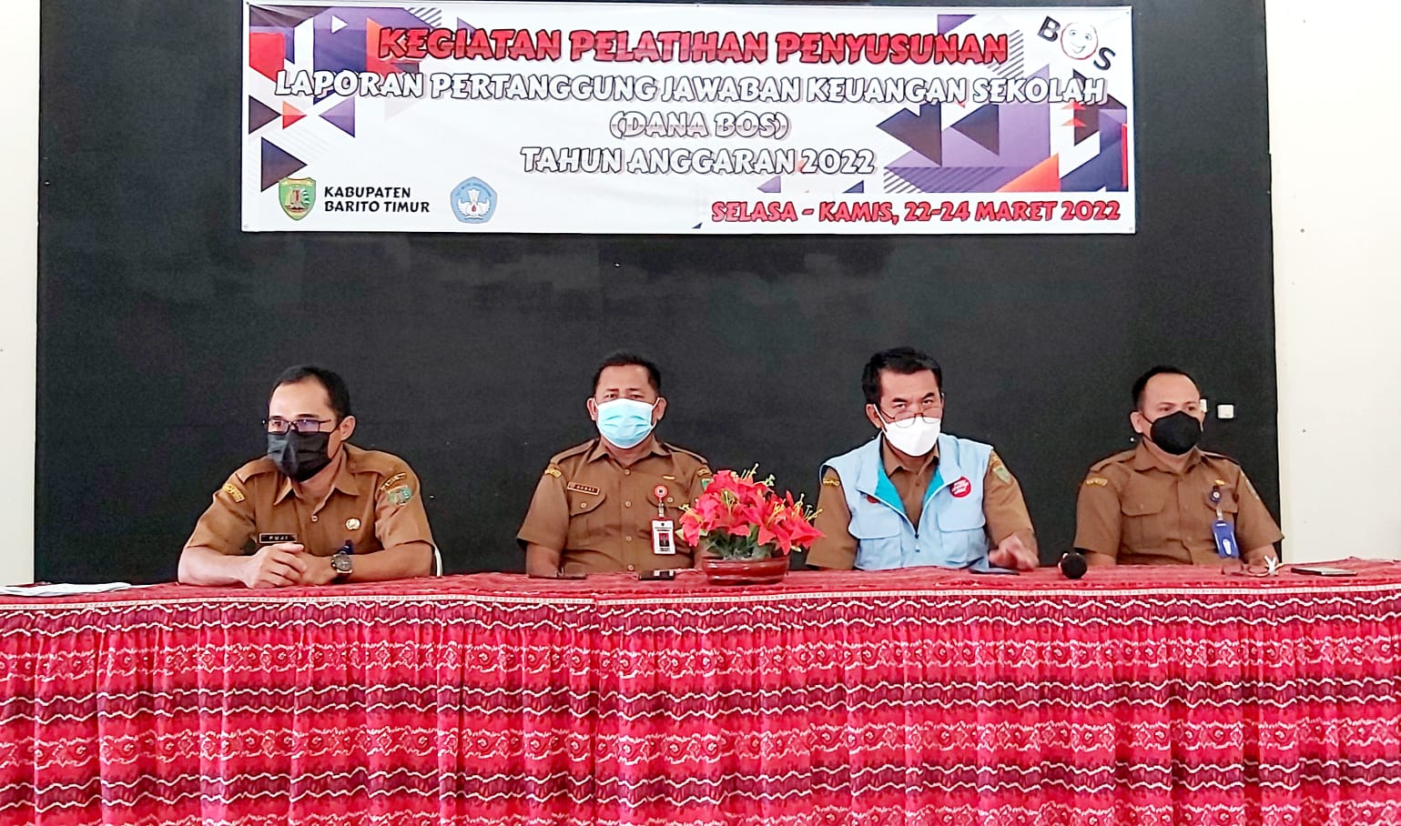 DINAS PENDIDIKAN LAKUKAN MONITORING DAN EVALUASI PELAKSANAAN BOS TAHUN 2022