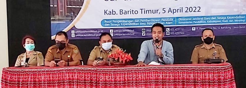 DINAS PENDIDIKAN BEKERJASAMA DENGAN P4TK IPA BANDUNG  LAKSANAKAN COACHING CLINIC CALON PESERTA GURU PENGGERAK ANGKATAN 7