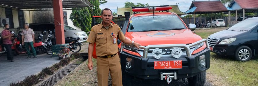 BPBD-PK BARTIM TERIMA BANTUAN MOBIL RESCUE DARI BNPB PUSAT