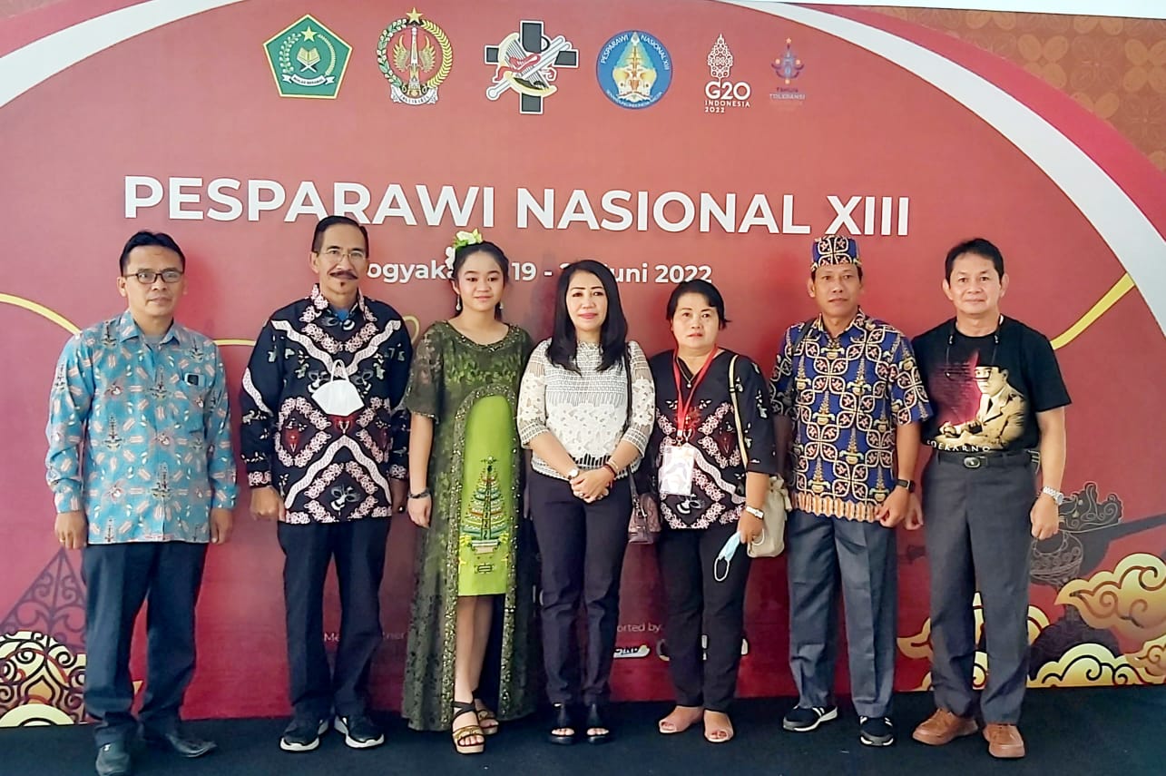 NADIN TAMPIL OPTIMAL PENUH SEMANGAT PADA PESPARAWI TINGKAT NASIONAL XIII DI YOGYAKARTA