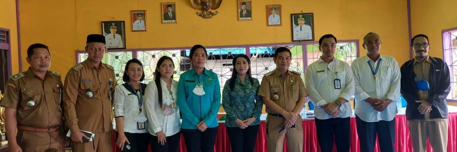 BUPATI BARTIM HARAPKAN DESA KUPANG BERSIH MENANGI LOMBA DESA TINGKAT PROVINSI KALTENG