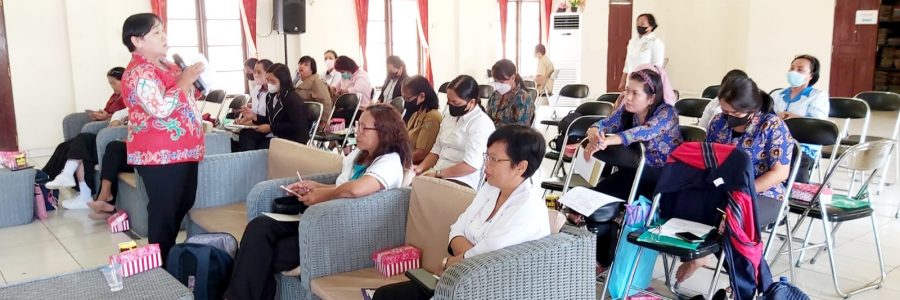 DINAS PENDIDIKAN LAKSANAKAN BIMTEK LINGKUNGAN BELAJAR BERKUALITAS JENJANG PAUD TAHUN 2022.