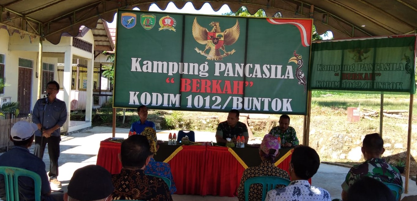 Pemkab Bartim Apresiasi Pencanangan Kampung Pancasila Berkah