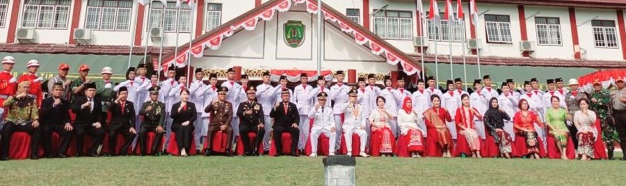 SANG MERAH PUTIH BERKIBAR DI BARITO TIMUR