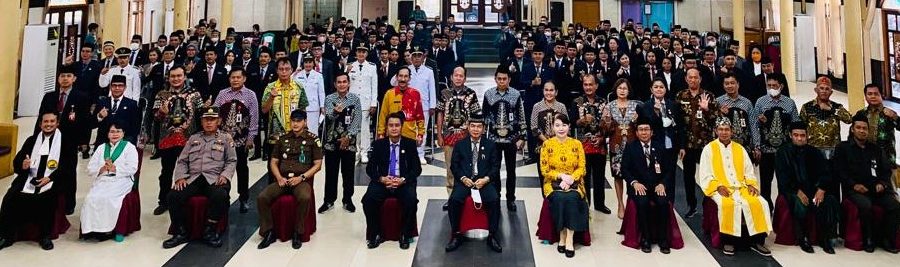 KEMARIN, 130 PEJABAT DI LINGKUNGAN PEMKAB BARTIM DILANTIK
