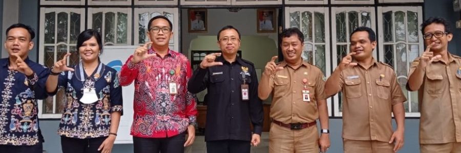KOMISI INFORMASI  DAN DISKOMINFOPS KALTENG KUNJUNGI PPID BARITO TIMUR