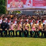 Wakil Bupati Bartim Pimpin Apel Peringatan Hari Pramuka Ke-61 Tingkat Tingkat Kabupaten Barito Timur  Tahun 2022