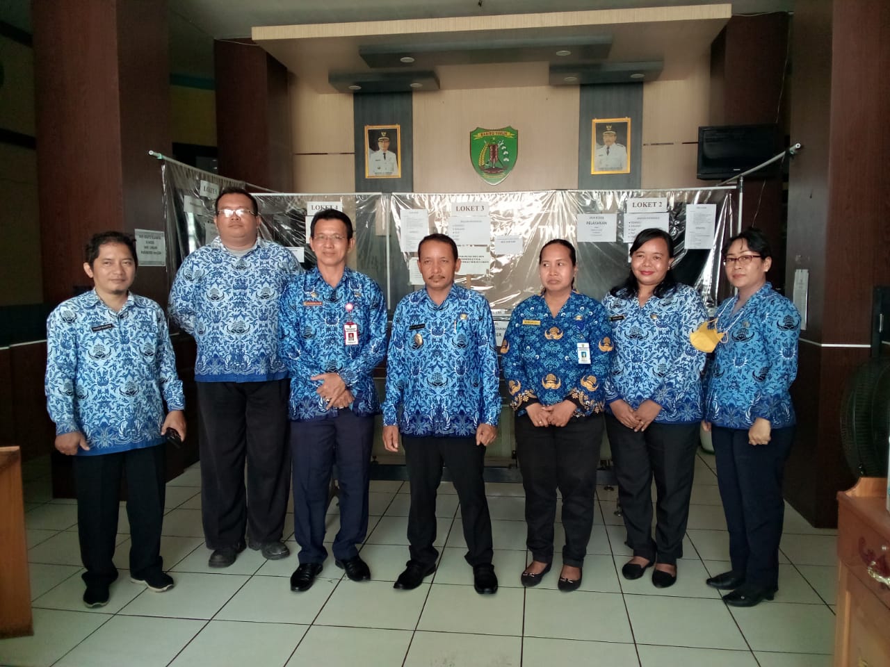 USAI APEL KESADARAN NASIONAL, WABUP BARTIM KUNJUNGI  DPMPTSP