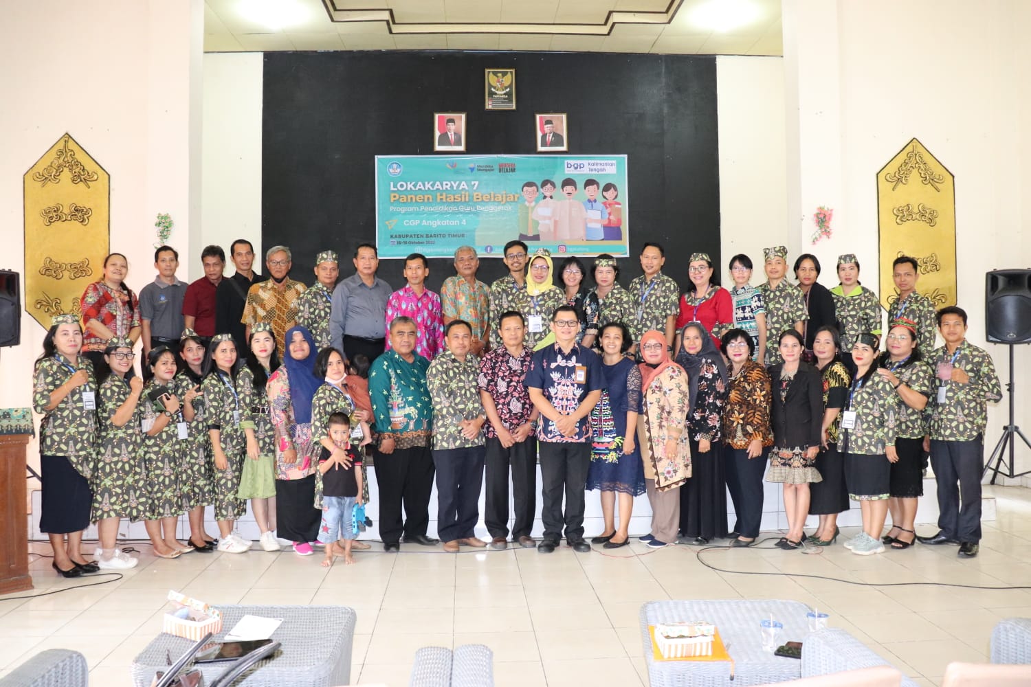 Disdik Bartim dan BGP Provinsi Kalteng Gelar Lokakarya 7 Pendidikan Guru Penggerak Angkatan 4