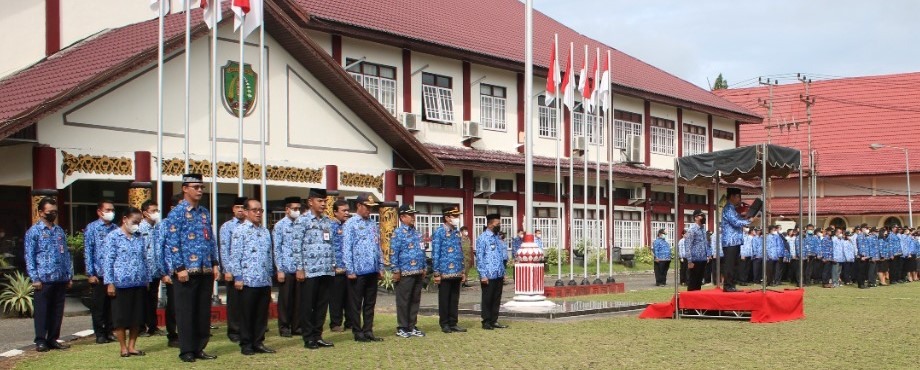 PEMKAB BARITO TIMUR GELAR APEL KESADARAN NASIONAL