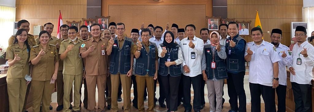 SEKDA  BARTIM BUKA RAPAT EVALUASI RENCANA TINDAK LANJUT AUDIT KASUS STUNTING