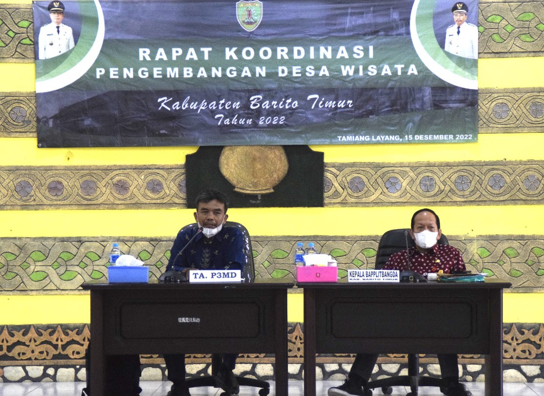 PEMKAB BARTIM GELAR RAKOR PENGEMBANGAN DESA WISATA