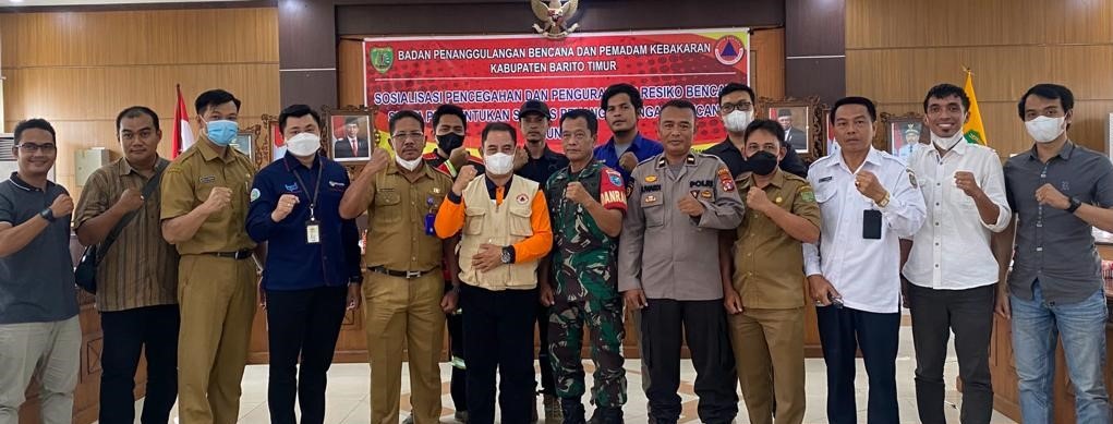 PEMKAB BARTIM GELAR SOSIALISASI PENCEGAHAN DAN PENGURANGAN RISIKO BENCANA