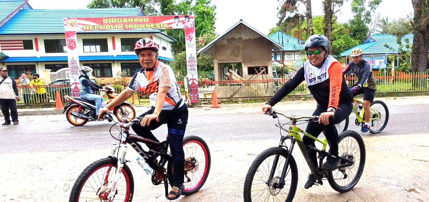 AYO BESOK PAGI BERSEPEDA BERSAMA BUPATI BARITO TIMUR