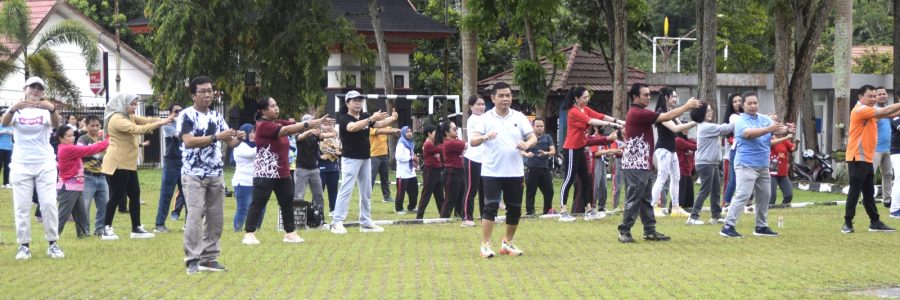 DILAKSANAKAN DI LIMA ZONA, SENAM BERSAMA BERJALAN SUKSES