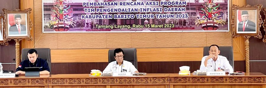 SEKDA BARTIM PIMPIN RAKOR RENCANA PROGRAM AKSI TPID?