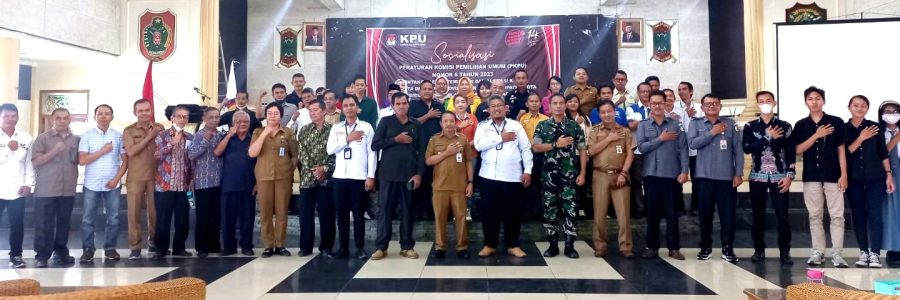 Wabup Bartim Hadiri Sosialisasi PKPU No 6 Tahun 2023 ?